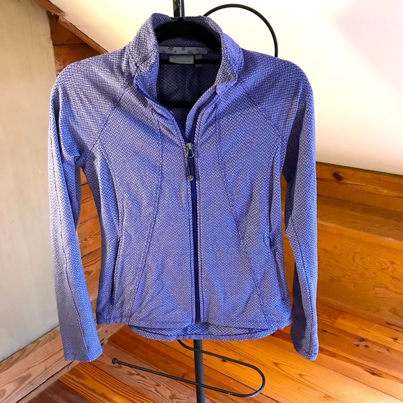 Athleta Tops - Athleta Purple Herringbone Jacket, EUC, S